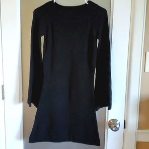 Lulu's Black Sweater Dress XS